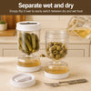 Pickle Hourglass Jar With Forks