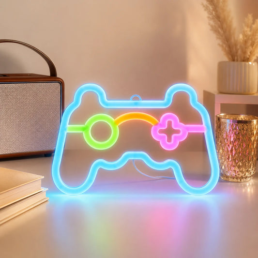 USB LED Game Controller Neon Light