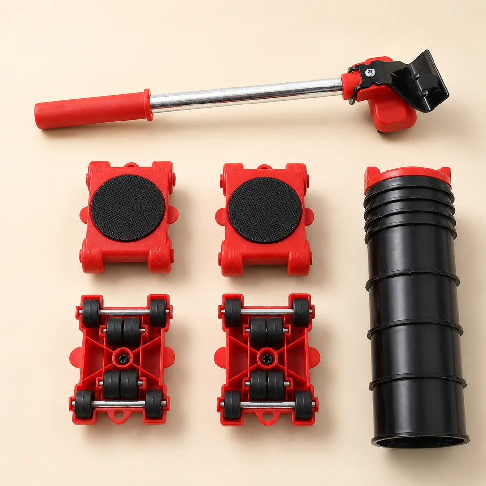 Furniture Moving Set With Rotating Casters