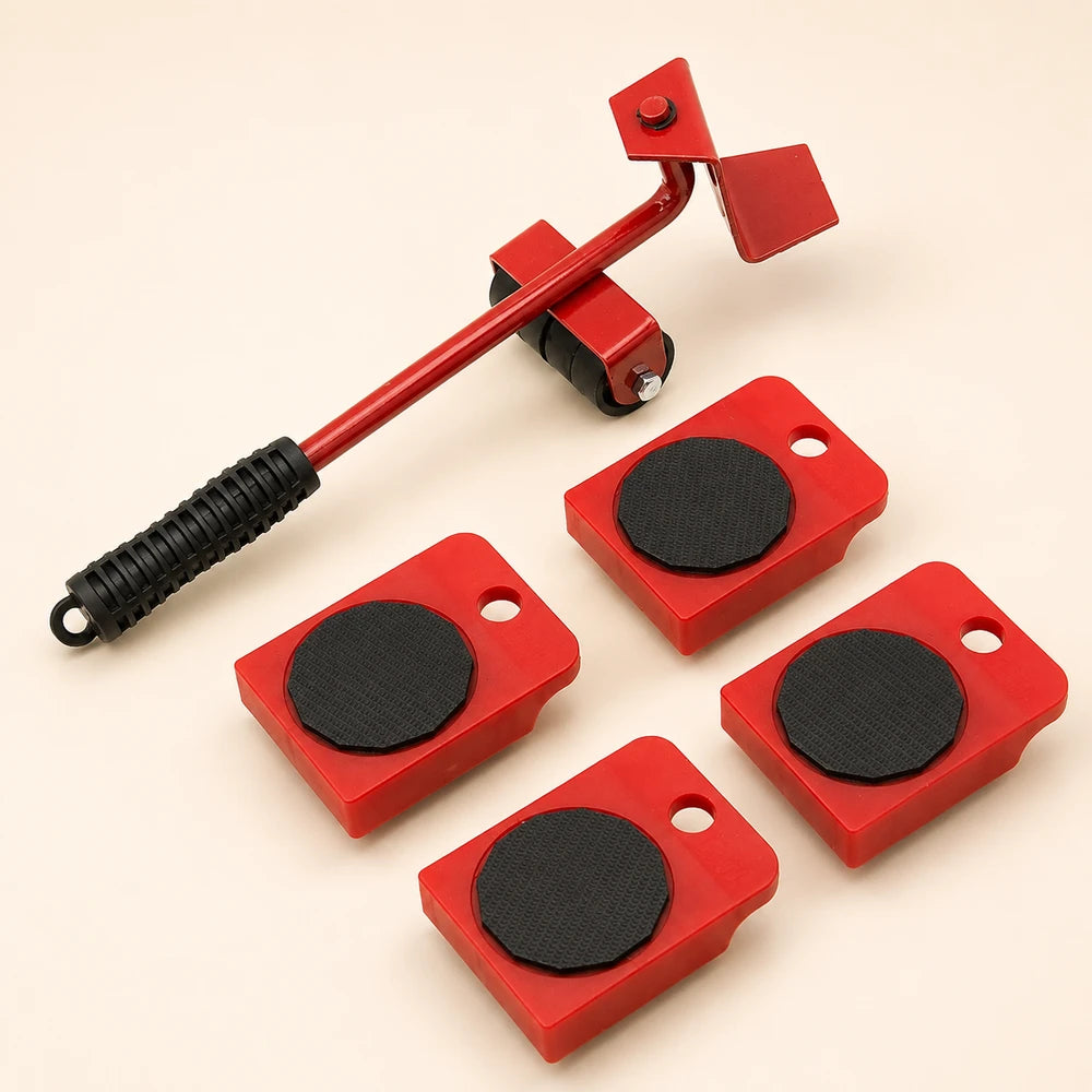 Furniture Moving Set With Rotating Casters