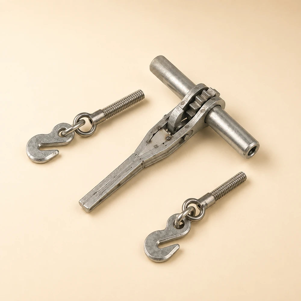 Metal Ratchet Binders Transport Chains for RC Trucks