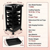 5-Tier Salon Rolling Cart