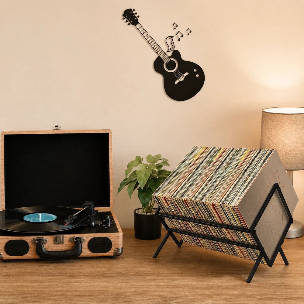 Metal Vinyl Record Rack