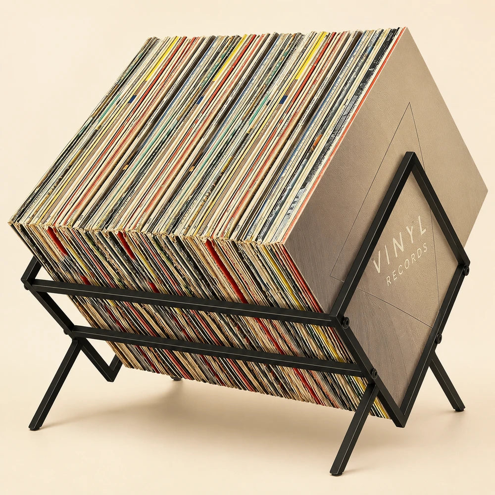 Metal Vinyl Record Rack