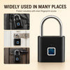 Keyless Smart Fingerprint Padlock
