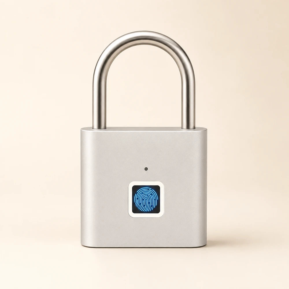 Keyless Smart Fingerprint Padlock