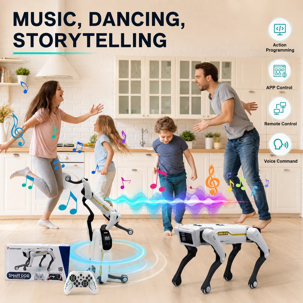 Intelligent AI RC Robot Dog Toy