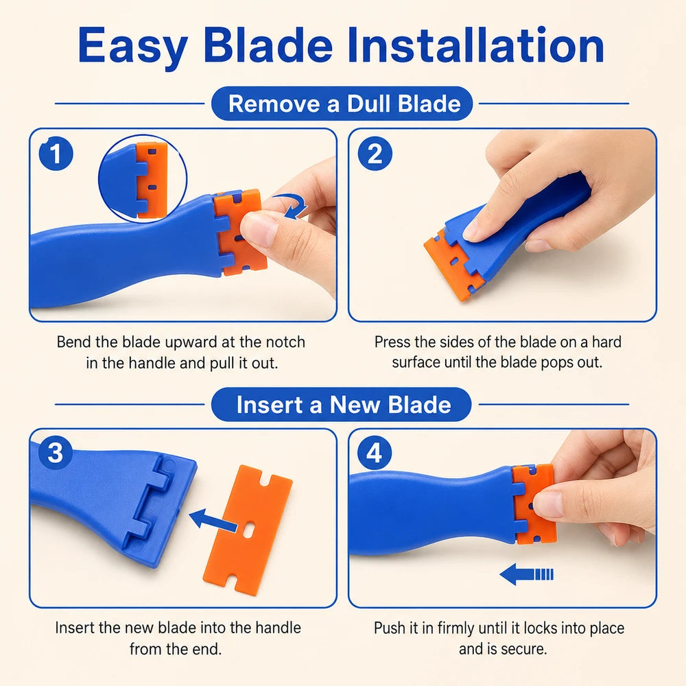 Multipurpose Plastic Car Sticker Remover