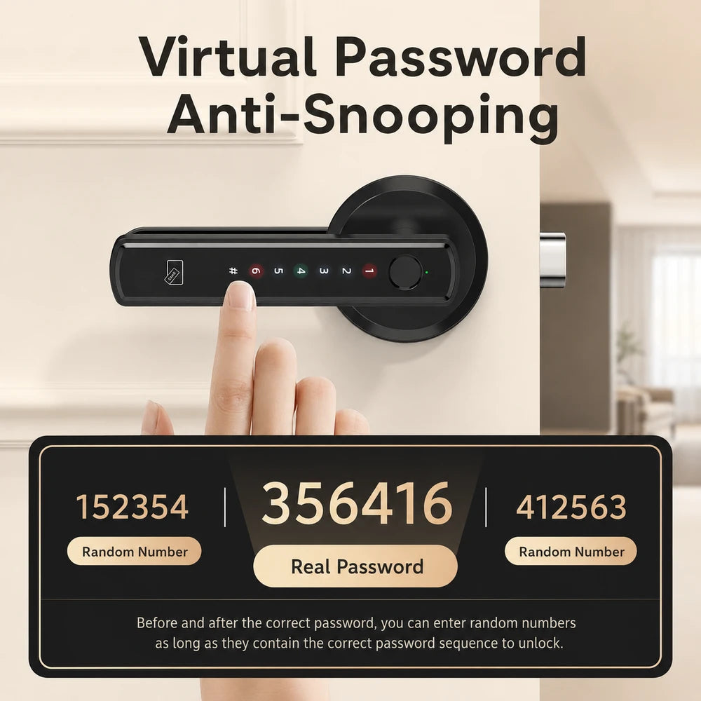 Viladepot Smart Fingerprint Door Lock