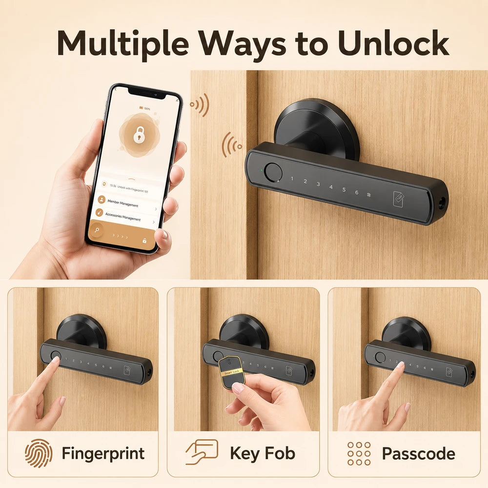 Viladepot Smart Fingerprint Door Lock