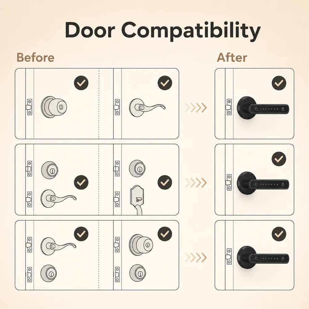 Viladepot Smart Fingerprint Door Lock