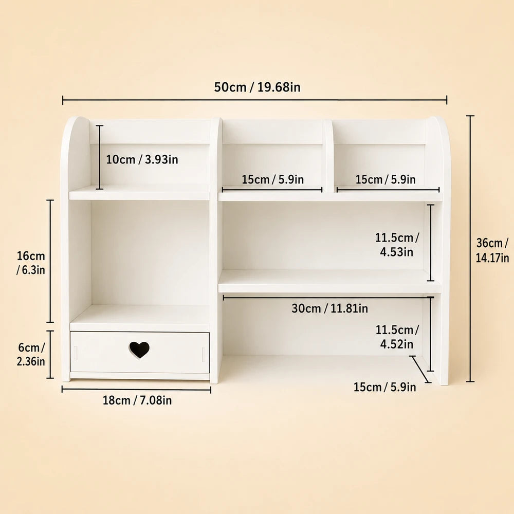 Double Layer Desktop Organizer