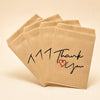 Kraft Thank You Paper Gift Bags