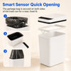Slim Touchless Motion Sensor Bathroom Trash Can