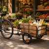SucceBuy Foldable Bicycle Cargo Trailer