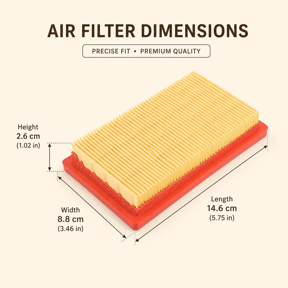 Mower Air Filter Replacement