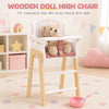 Wooden Doll High Chair