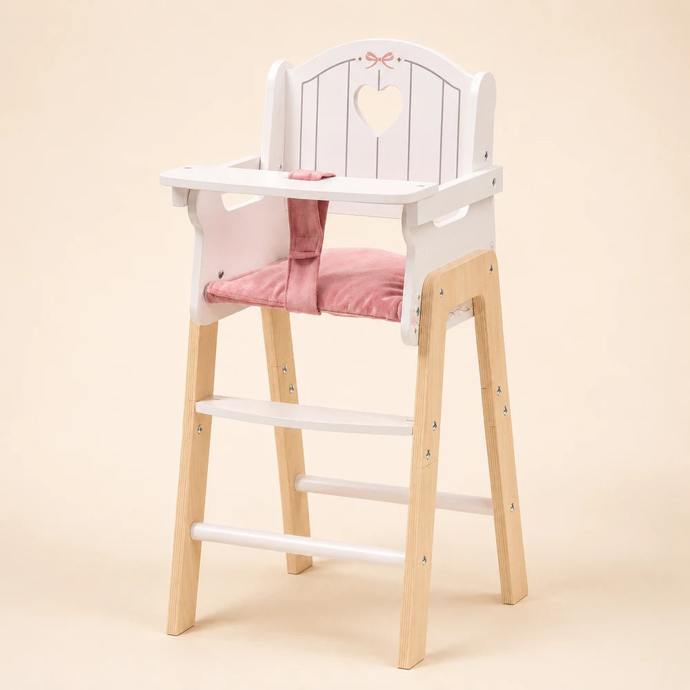 Wooden Doll High Chair
