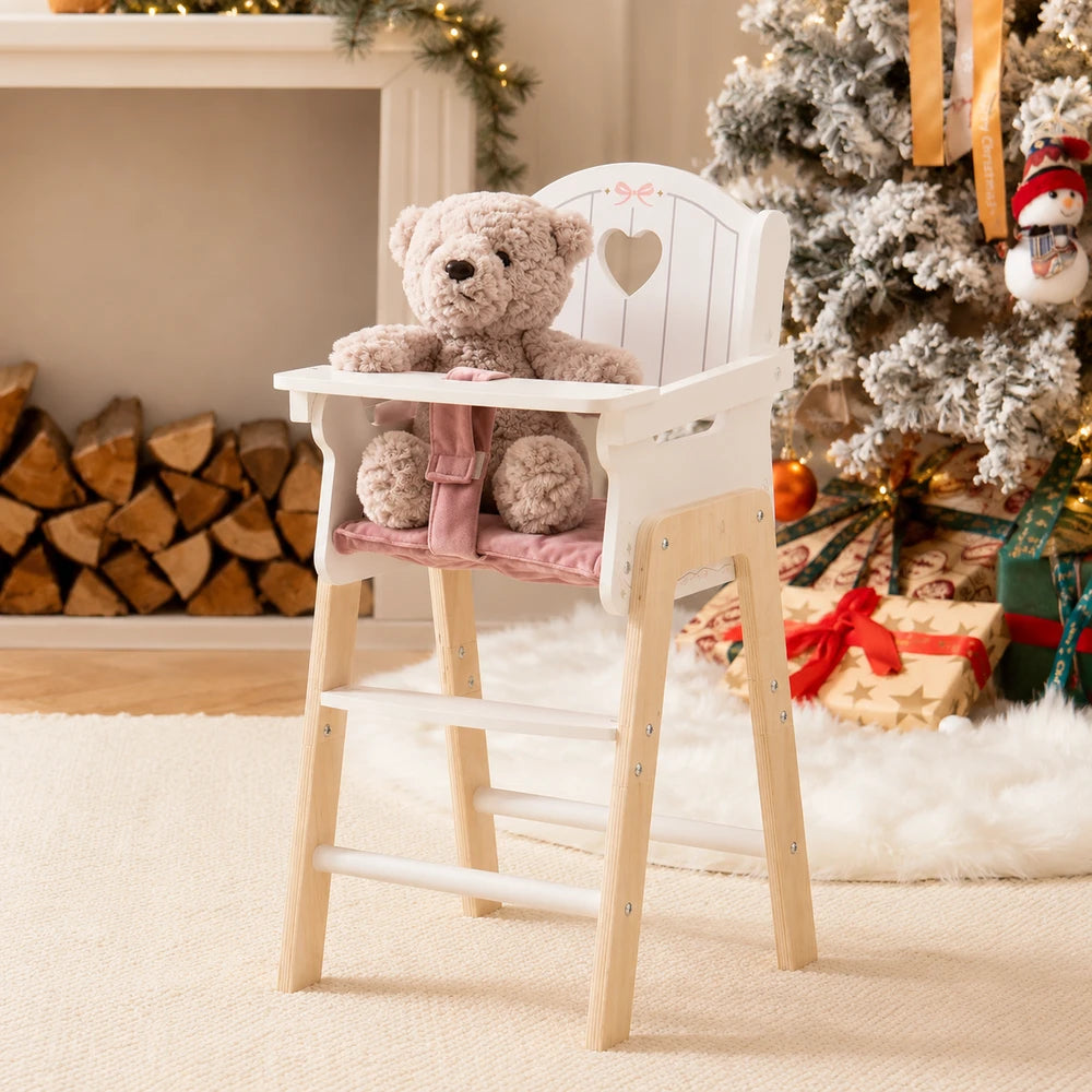 Wooden Doll High Chair