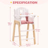 Wooden Doll High Chair