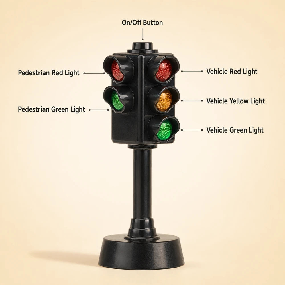 Children Safety Education Traffic Light Toy