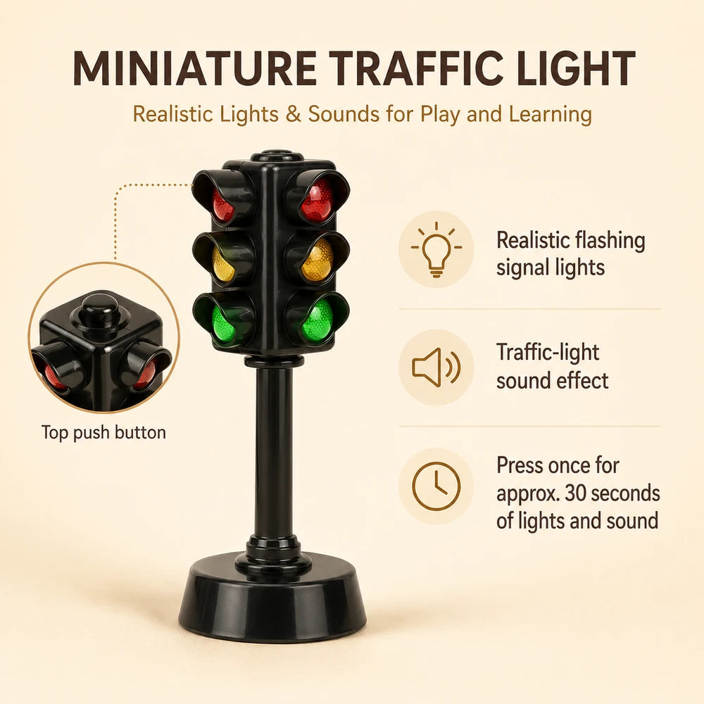 Children Safety Education Traffic Light Toy