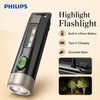 Philips Rechargeable Mini LED Keychain Flashlight