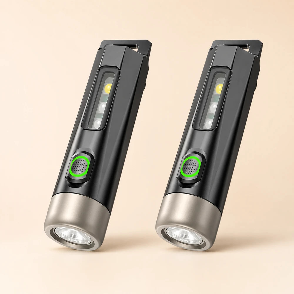 Philips Rechargeable Mini LED Keychain Flashlight
