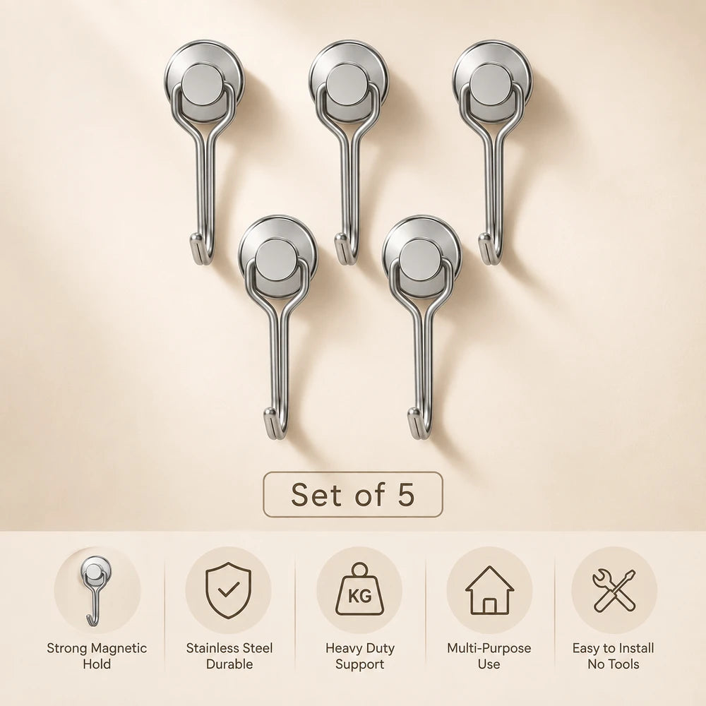 Heavy Duty Magnetic Swivel Hooks