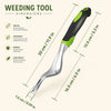 Ergonomic Aluminum Alloy Hand Weeder Tool
