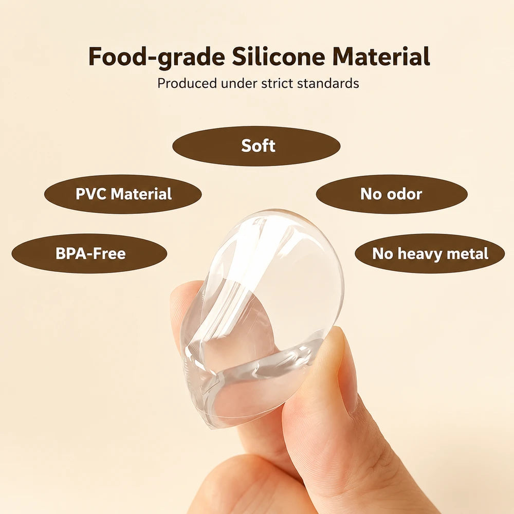Transparent Table Corner Protection Guard