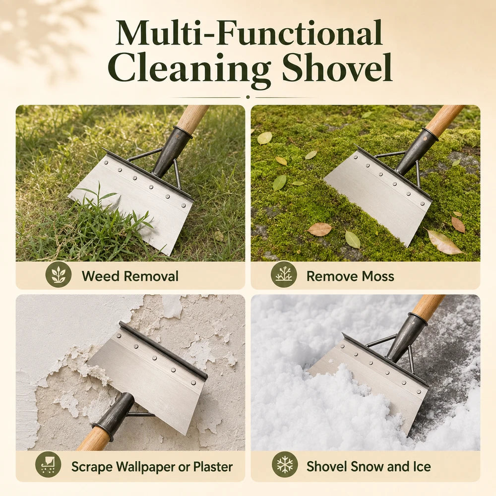 Heavy Duty Metal Weeding Shovel