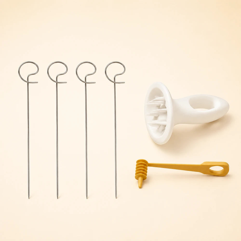 Stainless Steel Spiralizer Set
