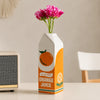 Ceramic Orange Fruit Vase