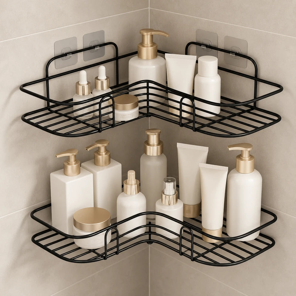 Stainless Steel Corner Shower Caddy