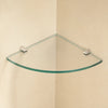 Glass Corner Shelf Wall Organizer