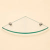 Glass Corner Shelf Wall Organizer