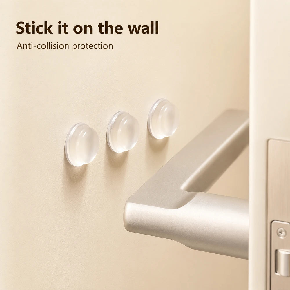 Transparent Silicone Cabinet Door Stopper Pads