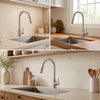 Matte Black Pull Out Kitchen Faucet