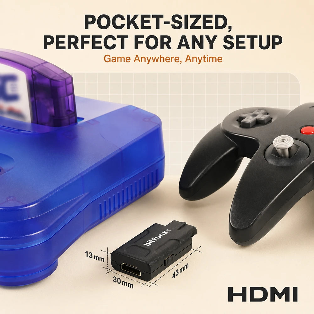 Bitfunx Mini Retro HDMI Adapter