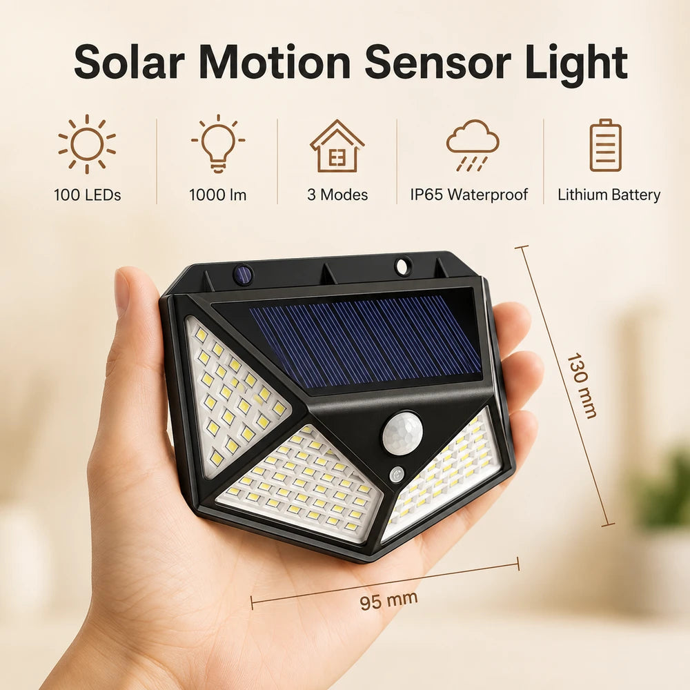 Solar LED Outdoor Motion Sensor Light