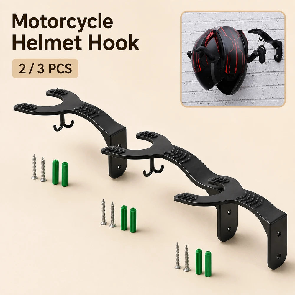 Motorcycle Helmet Wall Mount Hook