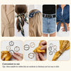 Multipurpose Shirt Ring Belt Scarf Buckle Set