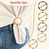 Multipurpose Shirt Ring Belt Scarf Buckle Set