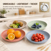Lightweight Wheat Straw Dinner Plates