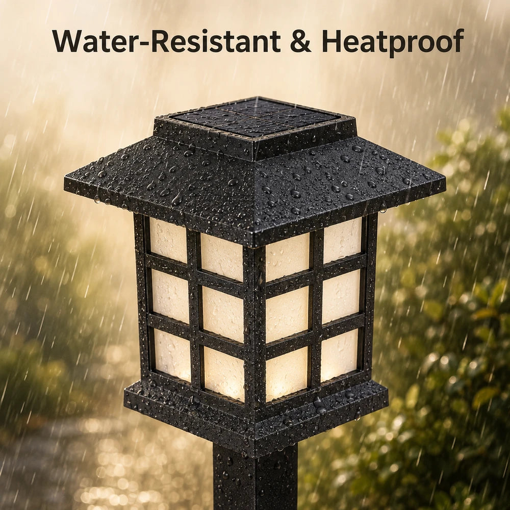 Waterproof LED Solar Pathway Lights