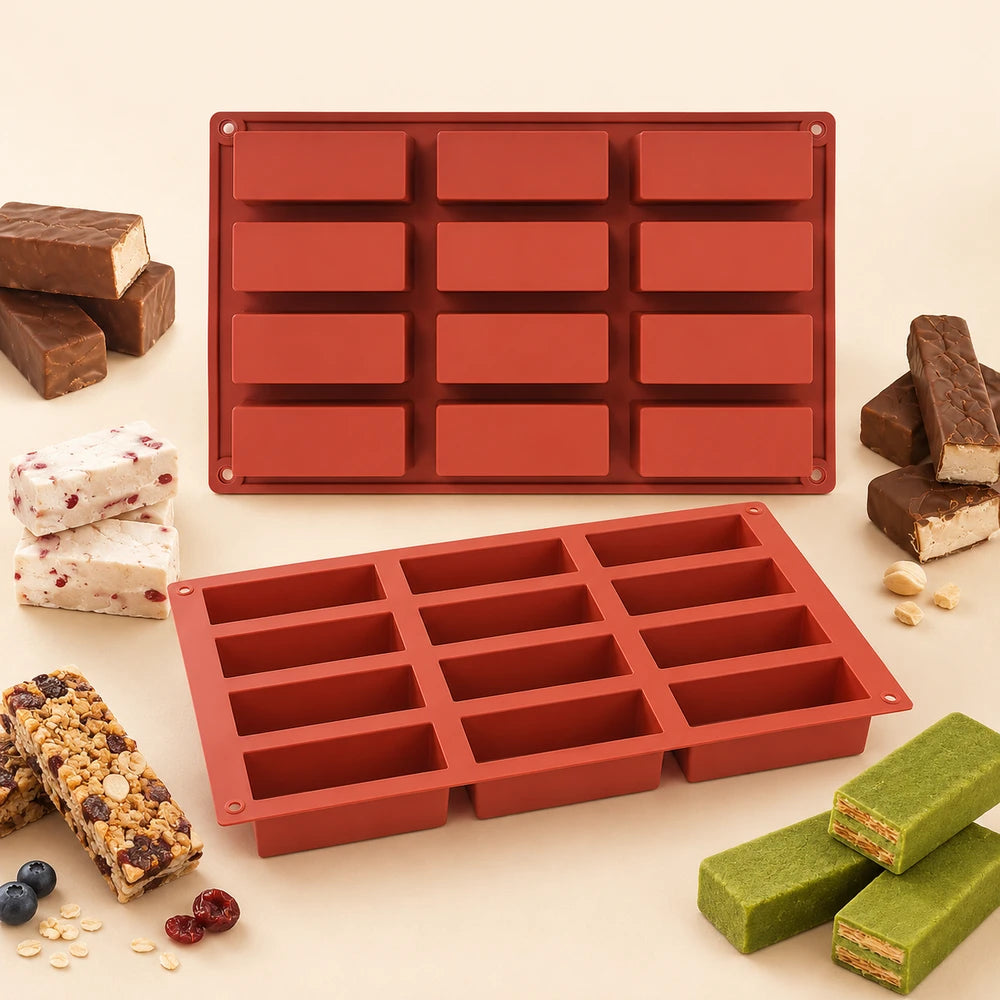 Silicone Energy Bar and Candy Mold