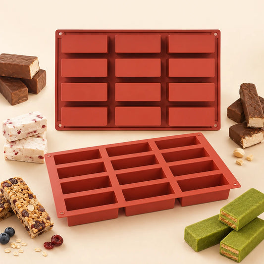 Silicone Energy Bar and Candy Mold