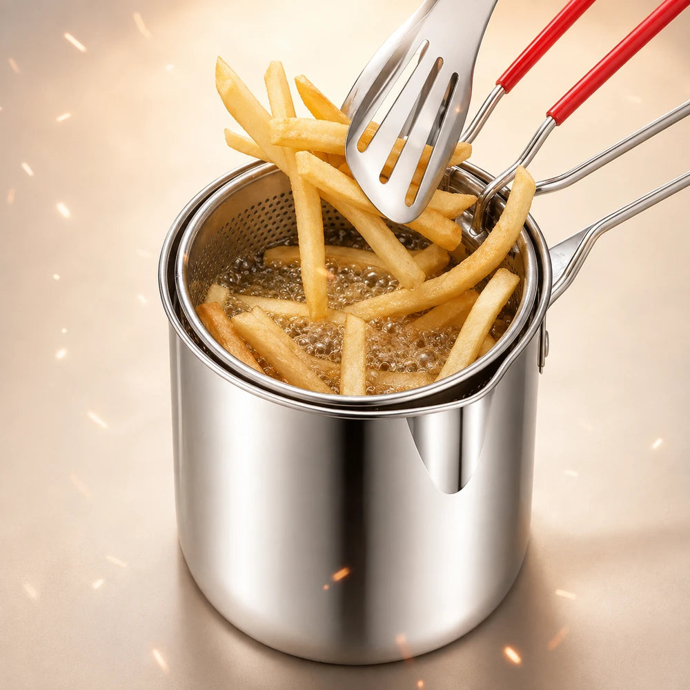 Stainless Steel Deep Frying Pot