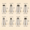 Stainless Steel Piping Nozzles Set